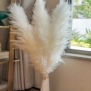 XL Artificial Pampas Grass Kenya – Extra Large Decorative Faux Grass for Home Décor