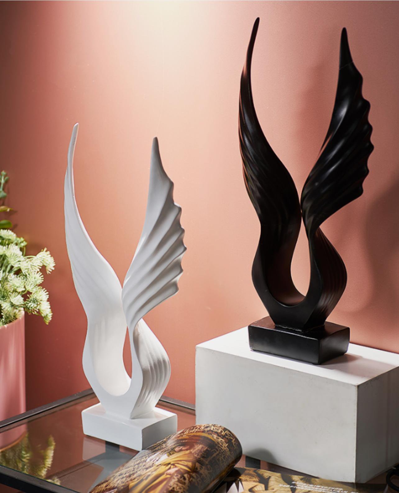 Gold Angel Wings Sculpture Kenya – Luxury Decorative Figurine for Home, Office and Hotel - Image 3