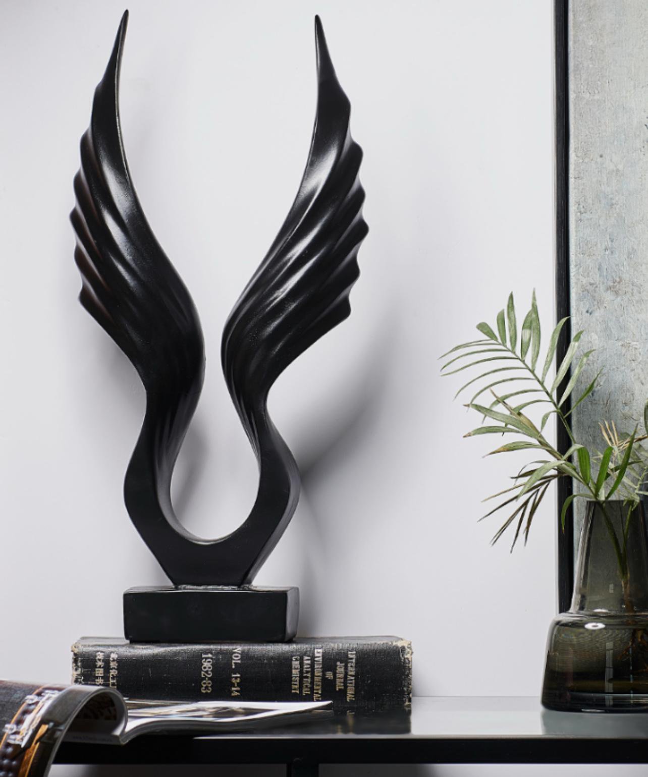 Gold Angel Wings Sculpture Kenya – Luxury Decorative Figurine for Home, Office and Hotel