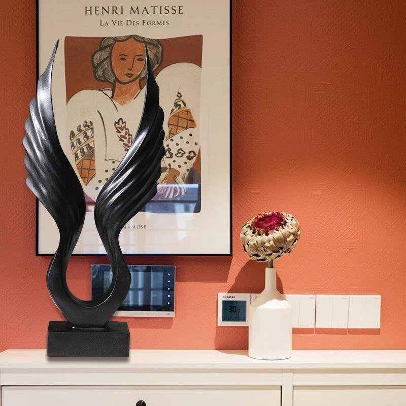Gold Angel Wings Sculpture Kenya – Luxury Decorative Figurine for Home, Office and Hotel - Image 2