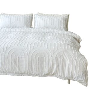 White Duvet Cover Set Kenya – Elegant Bedding Set with Matching Pillowcases