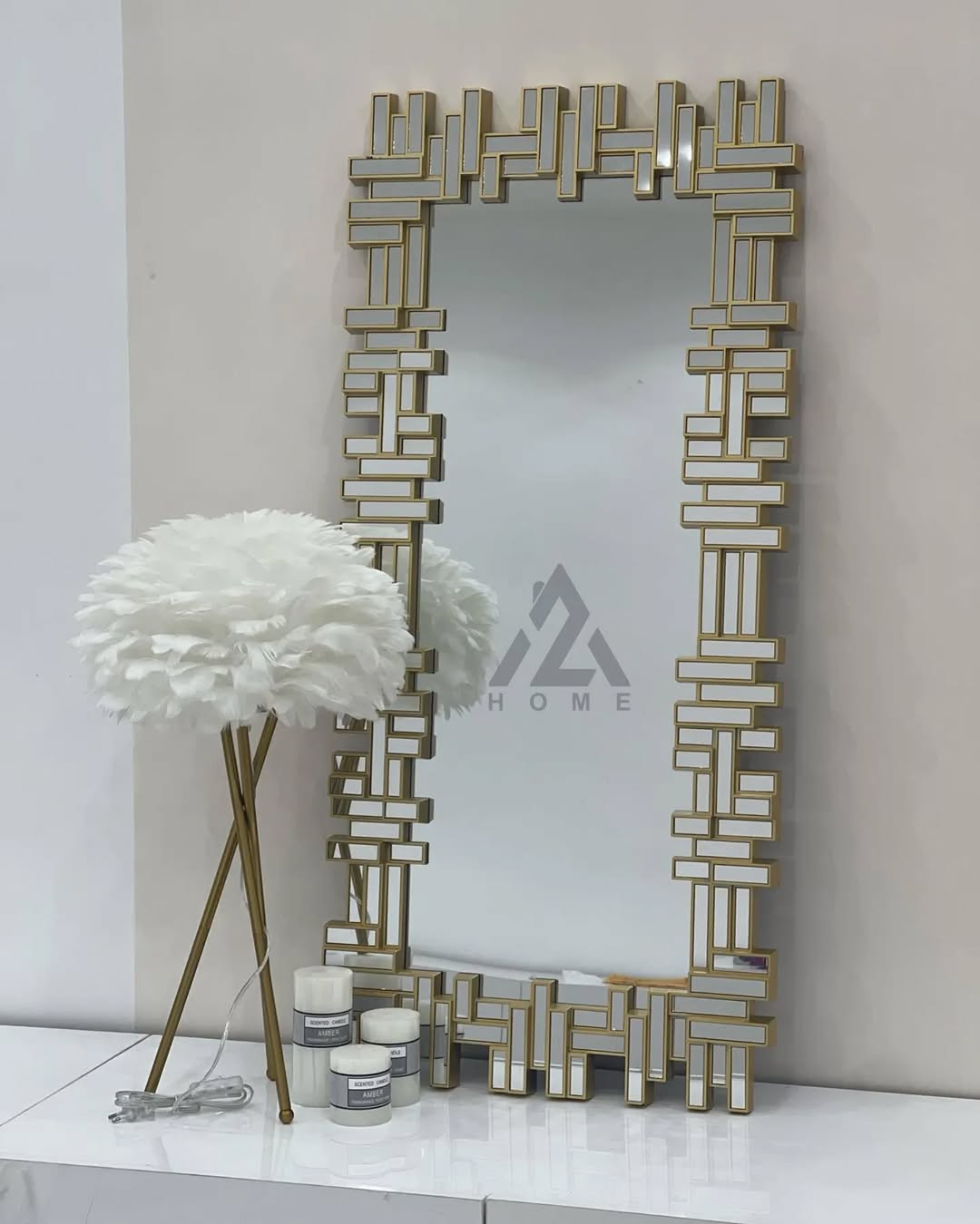 Large Decorative Mirror Kenya – Elegant Statement Mirror for Living Room and Bedroom - Image 2