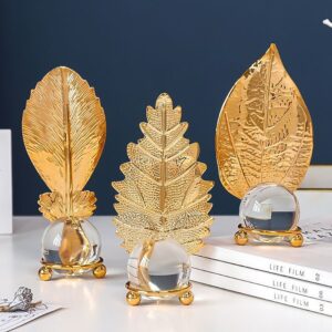 Crystal Ball Leaf Decor Kenya – Elegant Decorative Leaf Ornaments for Modern Interiors