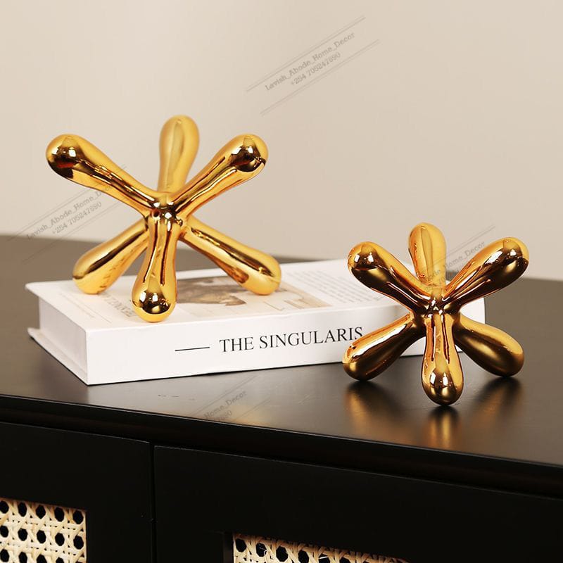 Gold Decorative Ornament Kenya – Luxury Gold Accent Piece for Modern Home Interiors - Image 2