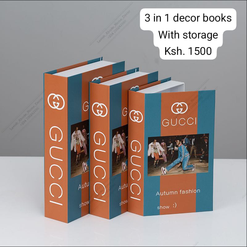 3-in-1 Decorative Books with Storage Kenya – Stylish Faux Book Storage Boxes for Home Décor - Image 5