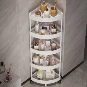 5-Tier Multipurpose Shelf Organizer Kenya – Space-Saving Storage Rack for Kitchen and Bathroom
