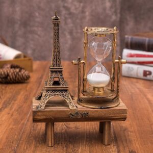 Eiffel Tower Hourglass Decor Kenya – Elegant Decorative Table Ornament for Home and Office