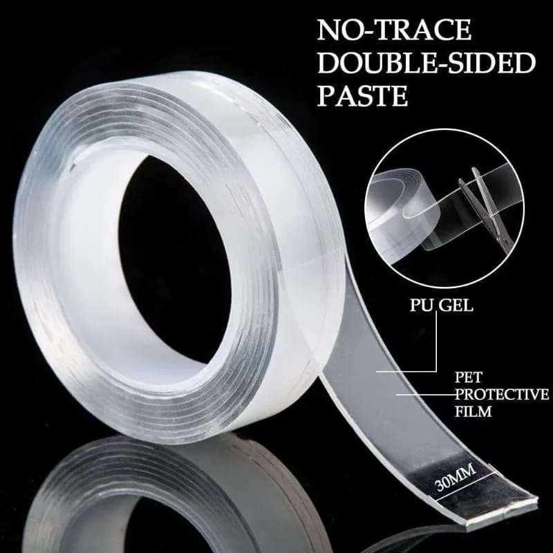 Double-Sided Nano Tape Kenya – Multipurpose Adhesive Tape for Home Organization and Décor