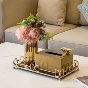 Rectangular vanity mirror decorative/serving tray