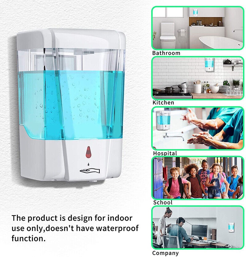 700ml automatic soap dispenser or touchless sanitizer dispenser - Image 6