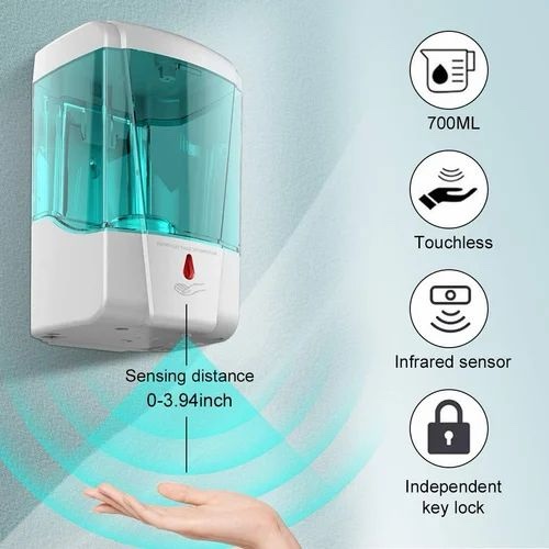 700ml automatic soap dispenser or touchless sanitizer dispenser - Image 2