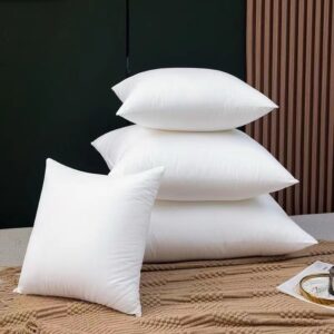 Square Fibre Throw Pillows 18” X 18 inch