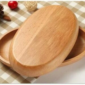 Oval Bamboo Wood Serving Plate/D
Salad Bowl Eco Friendly Tray
