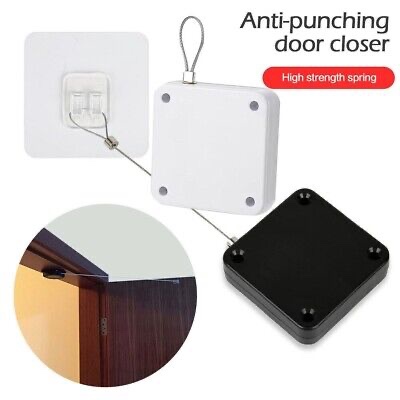 Black Steel rope Automatic Door Closer Pull 135cm - Image 2