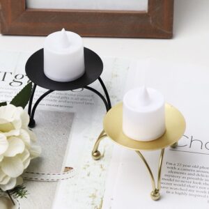 Black Candle Holder 7cm Diameter
