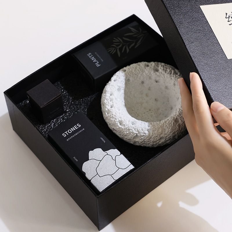 Mushroom Stone Essential Oil Diffuser Gift Set – Aromatherapy Decor | Home Decor Kenya - Image 3
