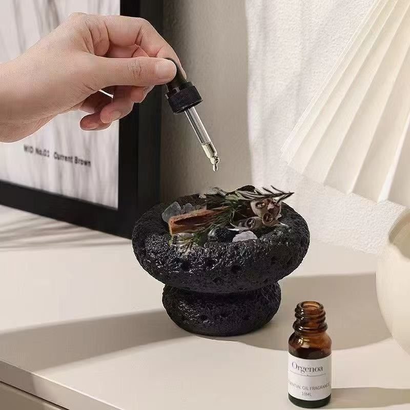 Mushroom Stone Essential Oil Diffuser Gift Set – Aromatherapy Decor | Home Decor Kenya