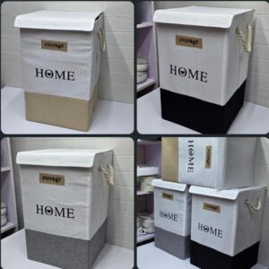 Large Foldable Laundry & Storage Basket with Rope Handles – Multipurpose Organizer | Home Storage Kenya