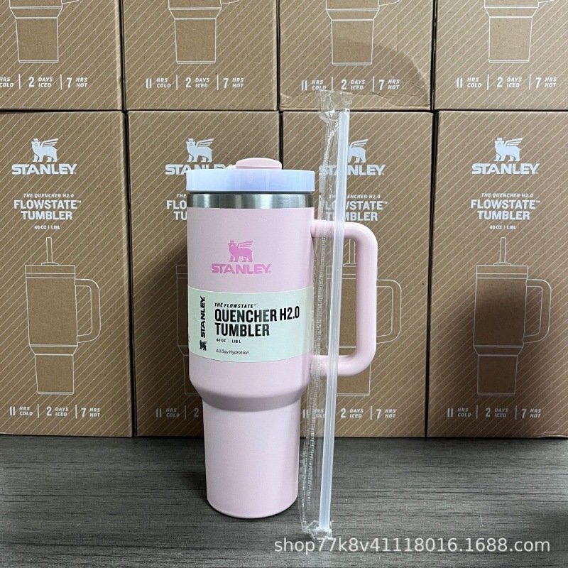 Insulated Stainless Steel Travel Mug 1.2L – Hot & Cold Tumbler with Straw | Drinkware Kenya - Image 2