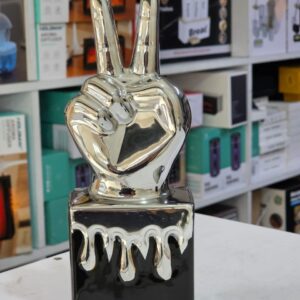Gold & Silver Thumbs-Up Trophy Decor – Creative Resin Desktop Ornament | Home Decor Kenya