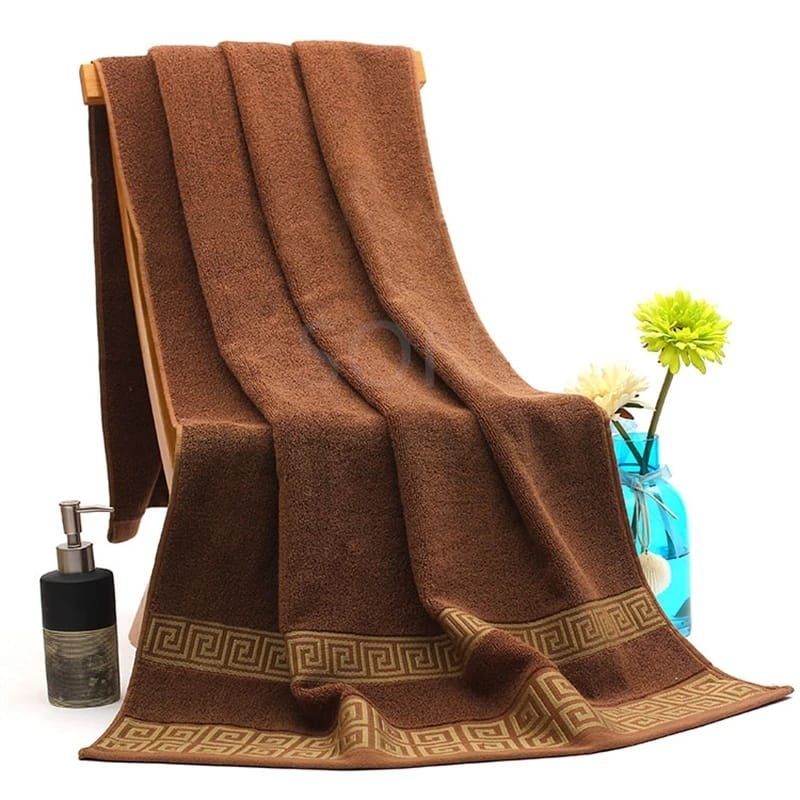 3-Piece 100% Cotton Bath Towel Set – Soft, Absorbent & Quick-Dry Towels | Bathroom Essentials Kenya - Image 5