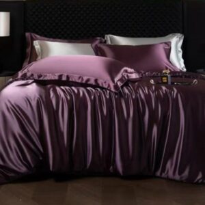 6 Silk Duvet Cover Set – Bedsheet & 4 Pillowcases | Luxury Bedding Kenya