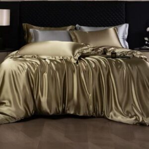 6 Silk Duvet Cover Set – Bedsheet & 4 Pillowcases | Luxury Bedding Kenya