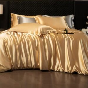 6 Silk Duvet Cover Set – Bedsheet & 4 Pillowcases | Luxury Bedding Kenya