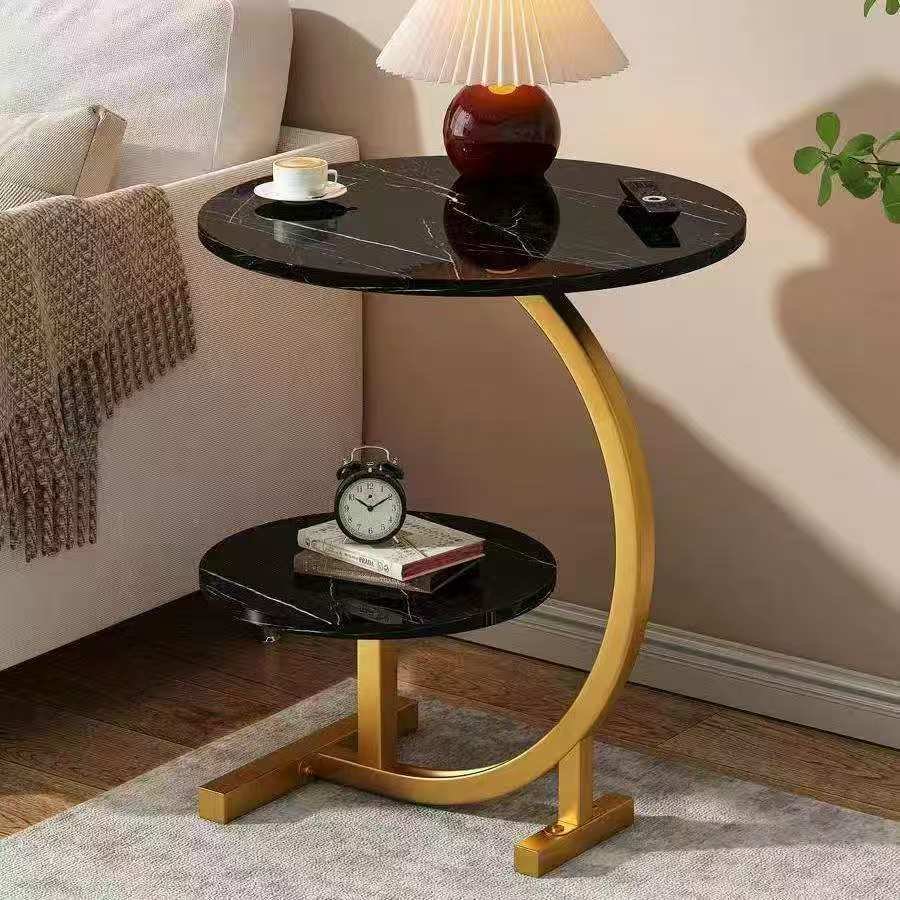 2-Layer Coffee Table / Bedside Table – Modern Storage Side Table | Living Room & Bedroom Furniture Kenya
