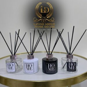 Black Reed Diffuser with Rose Gold Accent – 150ml Fragrance Diffuser | Luxury Home Fragrance Kenya