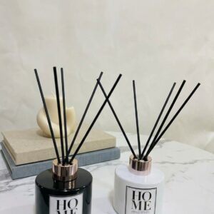 White Reed Diffuser with Rose Gold Accent – Elegant Home Fragrance | Luxury Home Décor Kenya