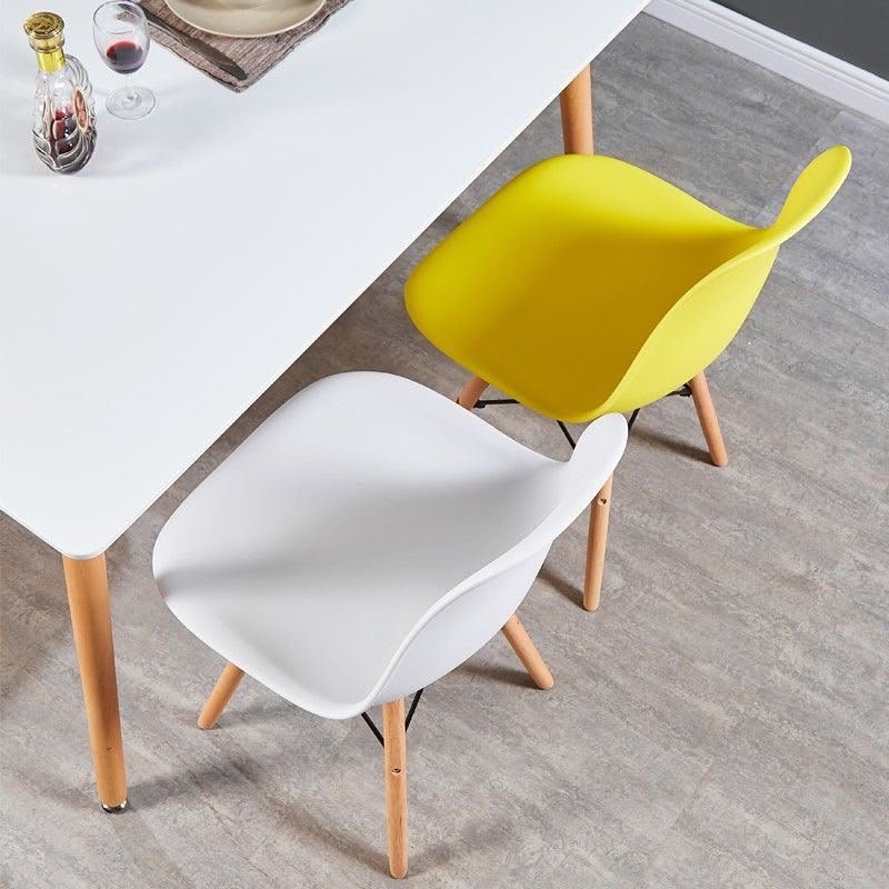 Multicoloured Eames Dining Chairs with Wooden Legs – Modern Dining & Office Chairs Kenya