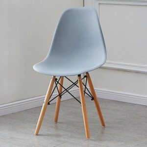 Grey Eames Chair with Wooden Legs – Modern Dining & Accent Chair Kenya
