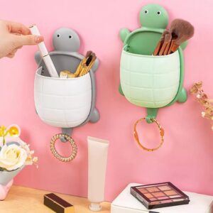 Turtle-Shaped Storage Box Kenya – Wall-Mounted Bathroom Organizer