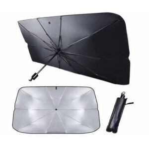 Car Windscreen Sunshade Kenya – Umbrella-Style Dashboard Sunvisor