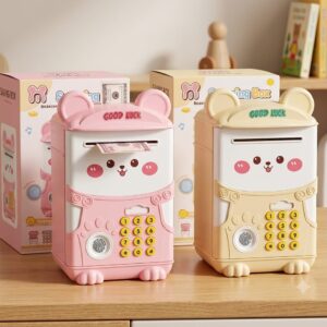 Electronic Piggy Bank Kenya – Cartoon Fingerprint Money-Saving Box with Music