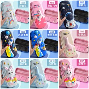 3D Fidget Pencil Case Kenya – Cute Bubble Push Pencil Pouch for Kids