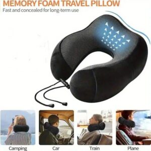 U-Shaped Travel Neck Pillow Kenya – Memory Foam Neck Support Pillow